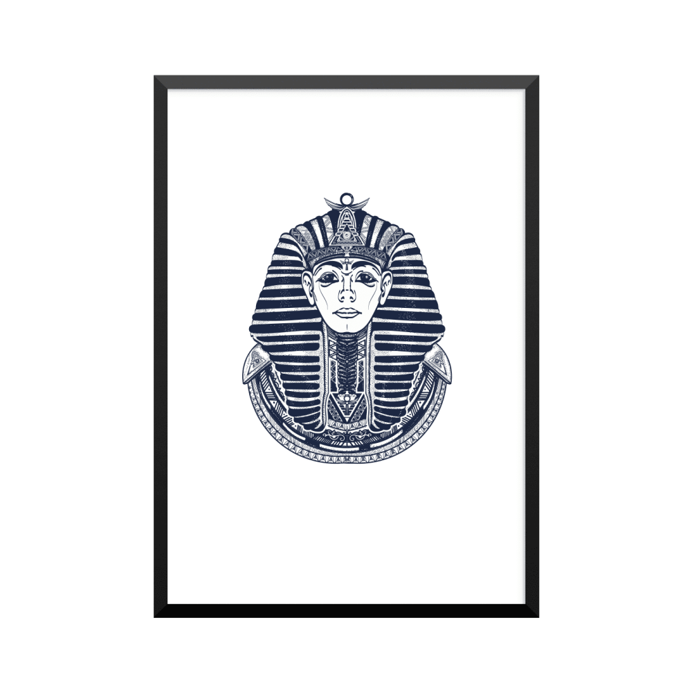 Plakat: Egyptisk Farao