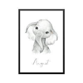 Plakat: Afrikas dyr,...