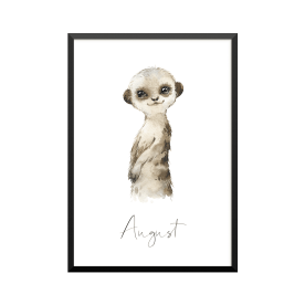 Plakat: Afrikas dyr,...