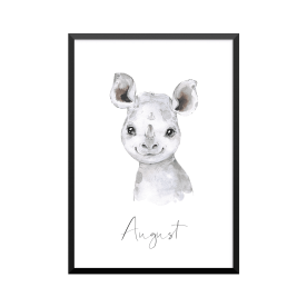 Plakat: Afrikas dyr,...