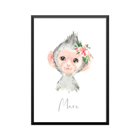 Plakat: Afrikas dyr,...