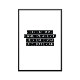 Plakat: Bibliotekar