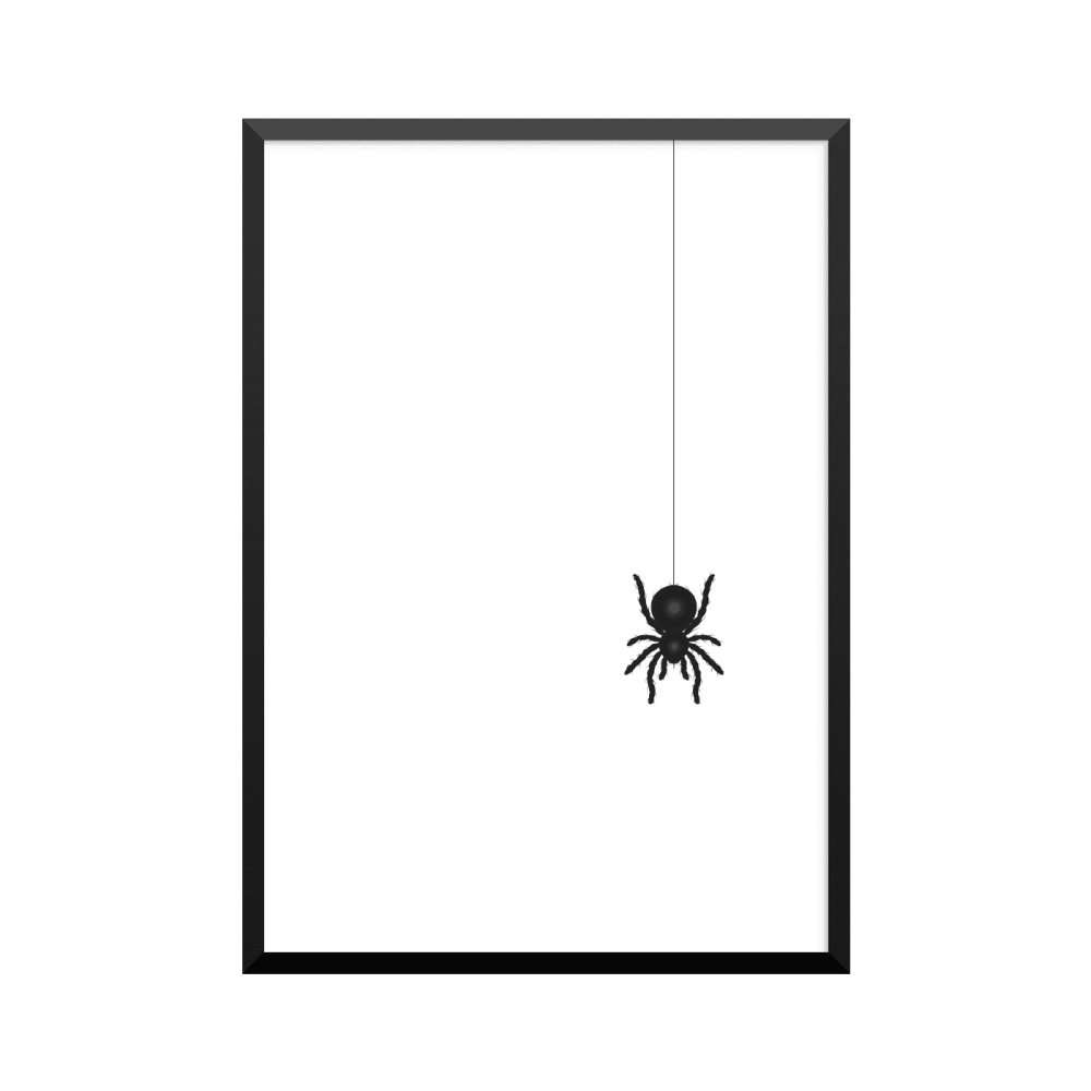 Plakat: 'Edderkop'