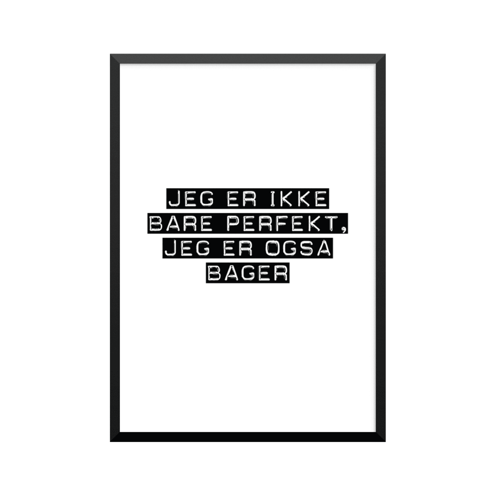 Plakat: Bager
