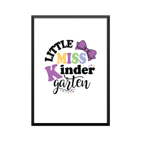 Plakat: 'Little Miss...