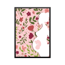 Plakat: Kvinde, gravid i...