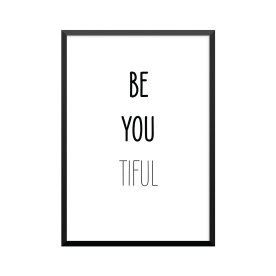 Plakat: 'BEYOUTIFUL'