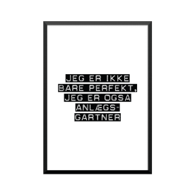 Plakat: Anlægsgartner