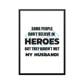 Plakat: 'SOME PEOPLE DON'T...