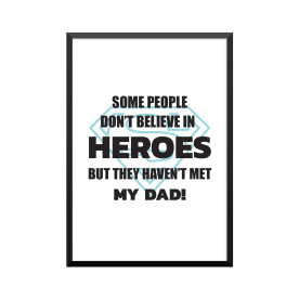 Plakat: 'SOME PEOPLE DON'T...