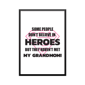 Plakat: 'SOME PEOPLE DON'T...