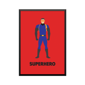 Plakat: 'SUPERHERO', 6