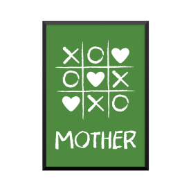 Plakat: Tic Tac Toe, Mother