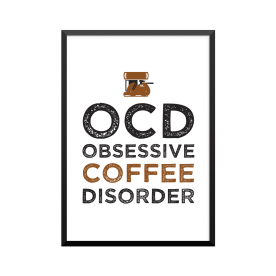 Plakat: 'OCD - Obsessive...