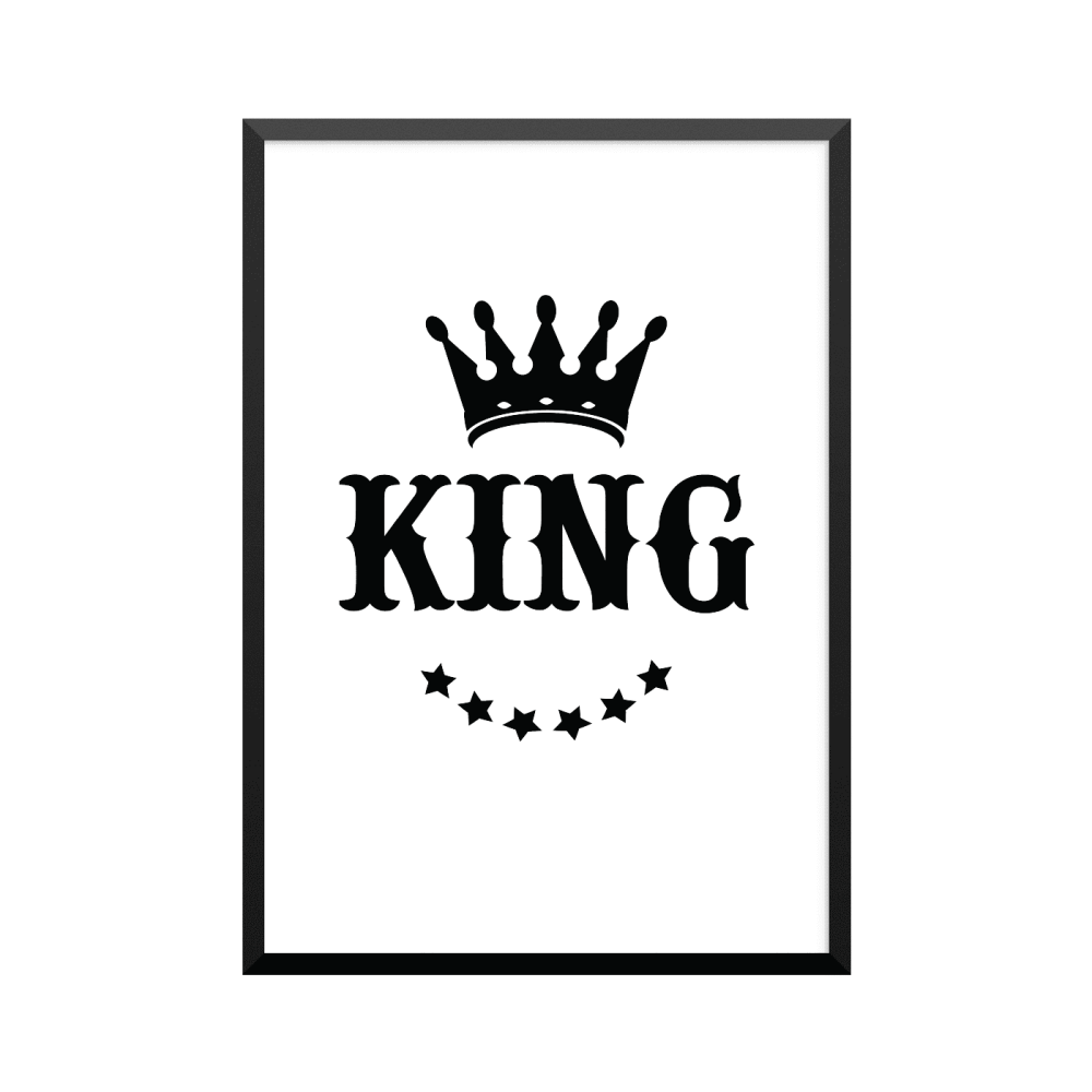 Plakat: 'King'