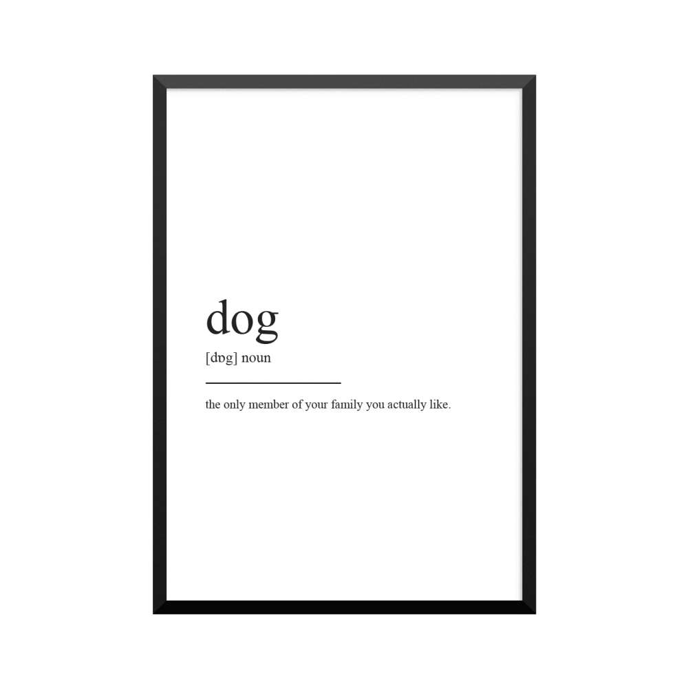 Plakat: Dog