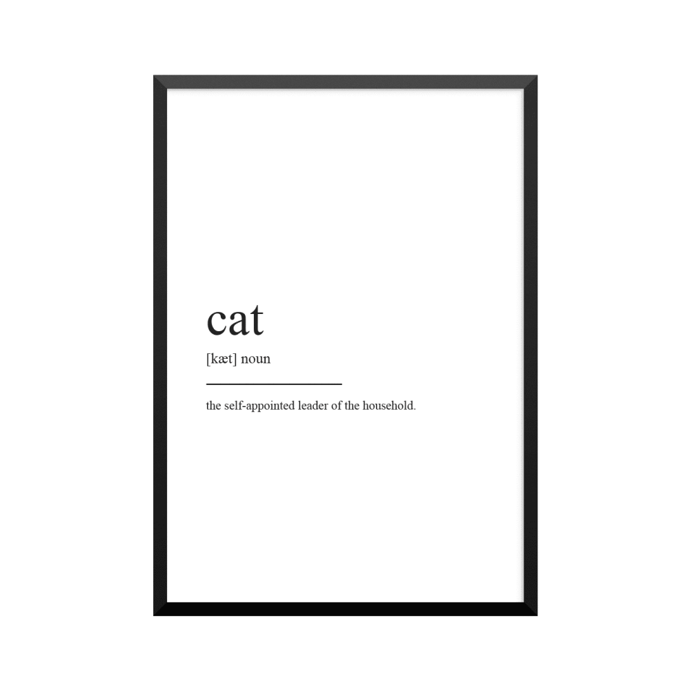 Plakat: Cat