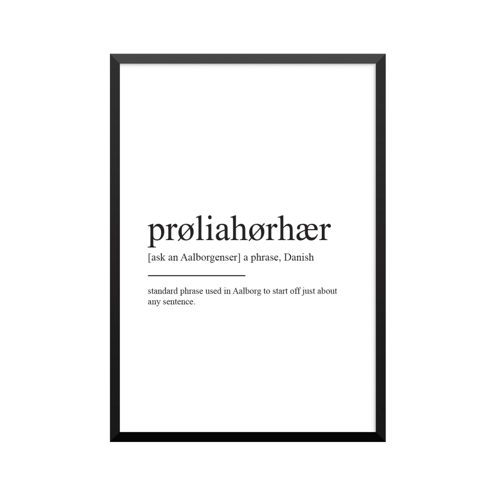 Plakat: Prøliahørhær