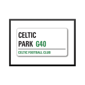 Plakat: Road Sign, Celtic FC