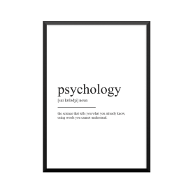 Plakat: Psychology