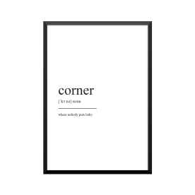 Plakat: Corner