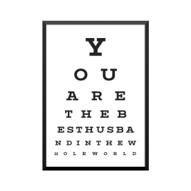 Plakat: Synstavle, Husband