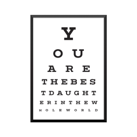 Plakat: Synstavle, Daughter