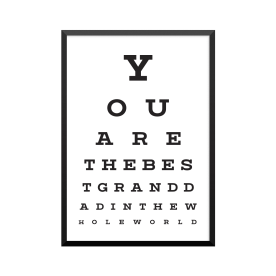 Plakat: Synstavle, Granddad