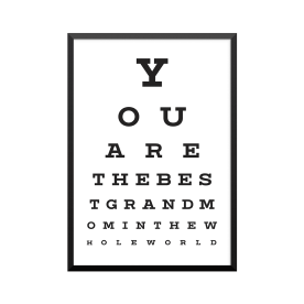 Plakat: Synstavle, Grandmom