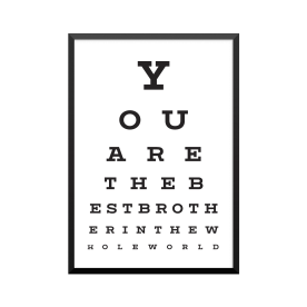Plakat: Synstavle, Brother