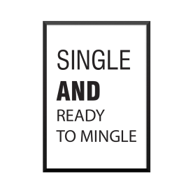Plakat: 'Single And Ready...