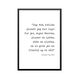 Plakat: Bibelvers,...