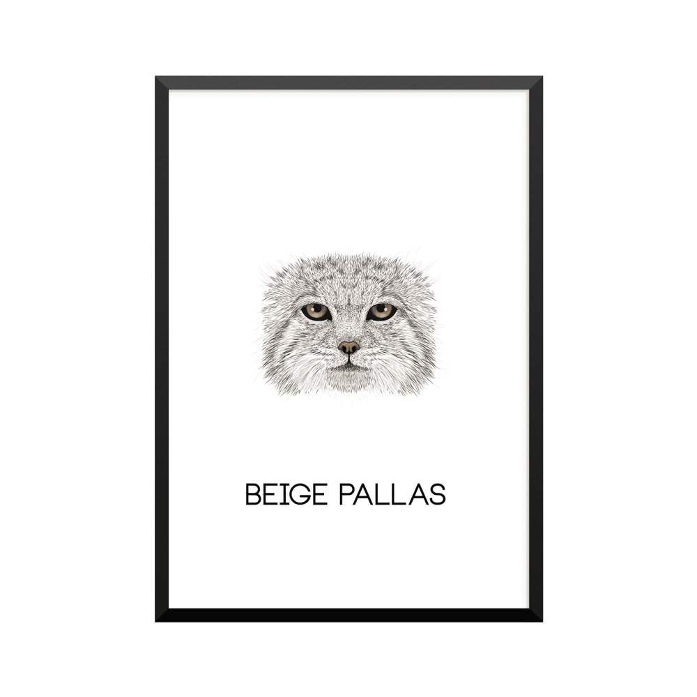 Plakat: Beige Pallas