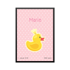 Plakat: And, pige,...