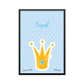 Plakat: Krone, dreng,...