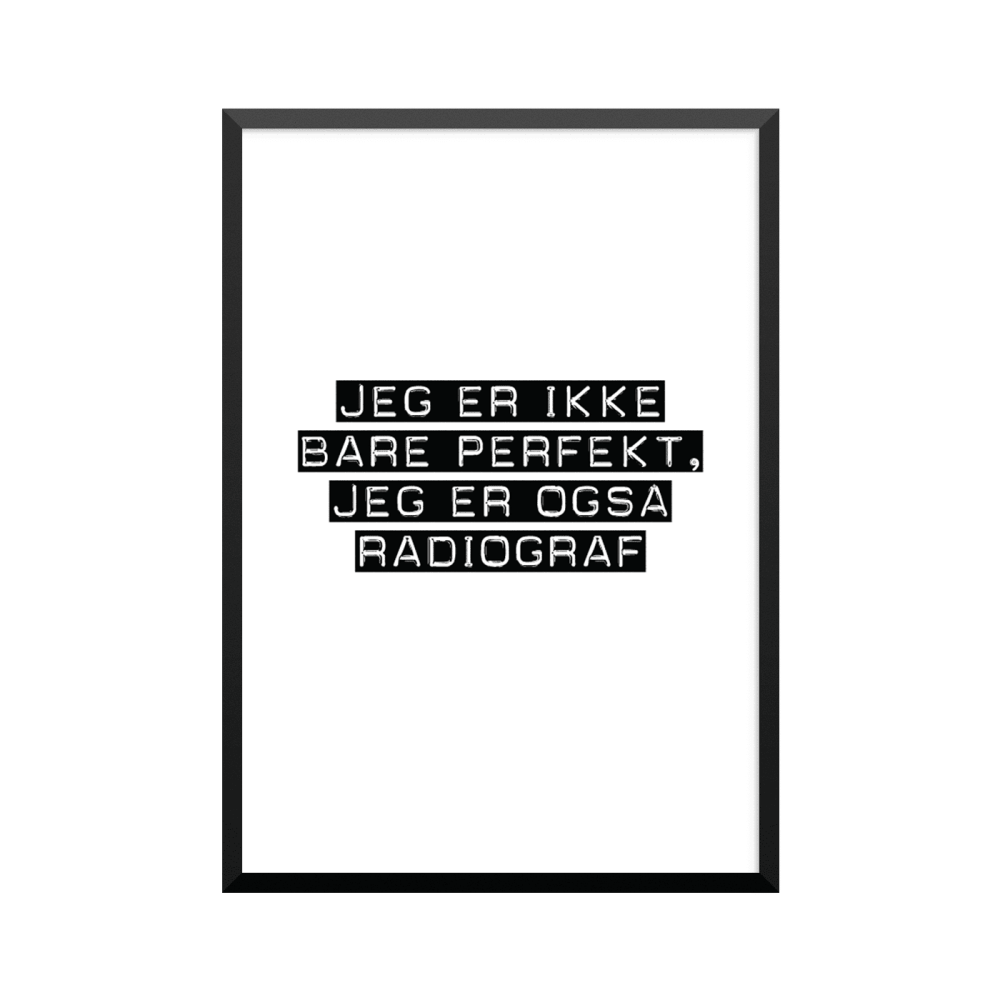 Plakat: Radiograf