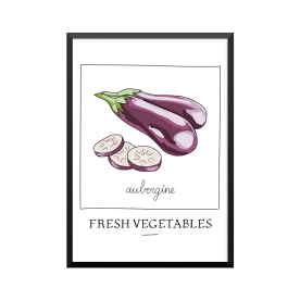 Plakat: Aubergine (Aubergine)