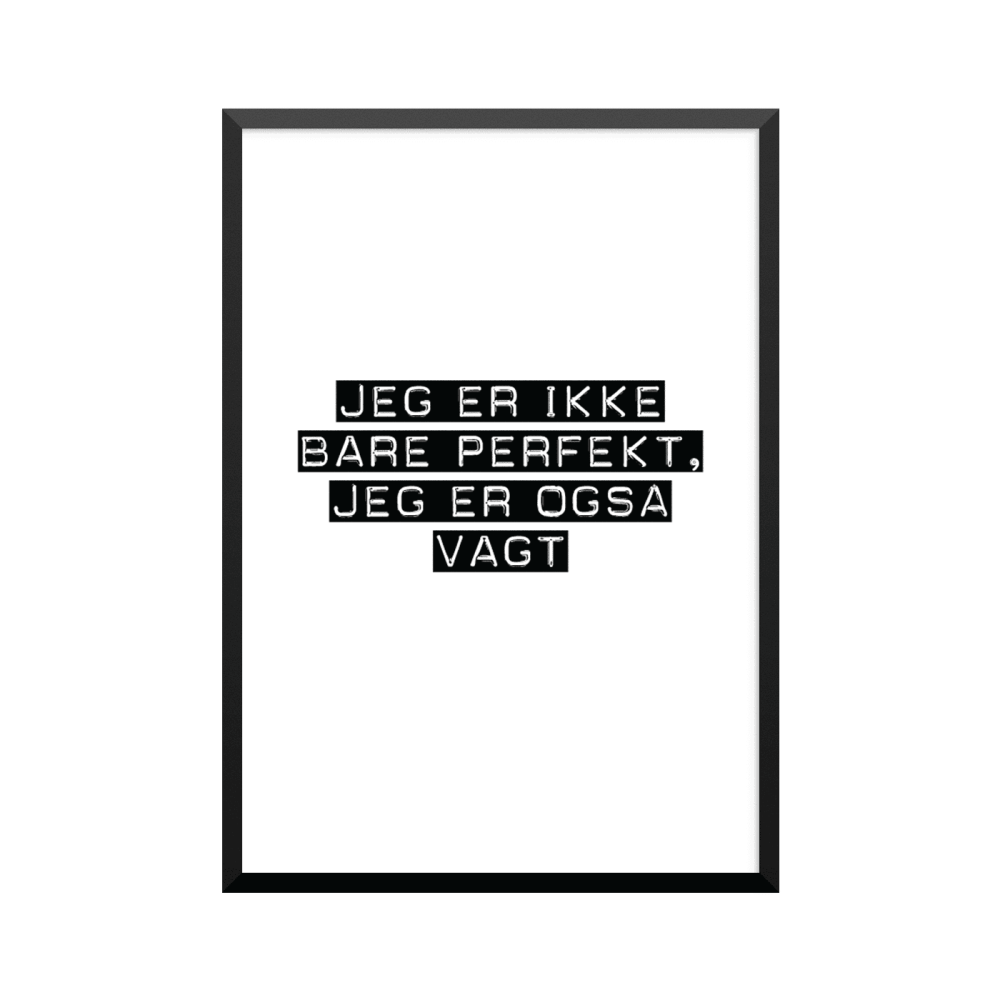 Plakat: Vagt