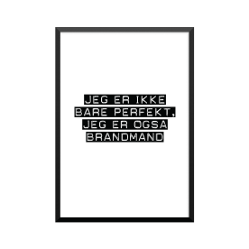 Plakat: Brandmand