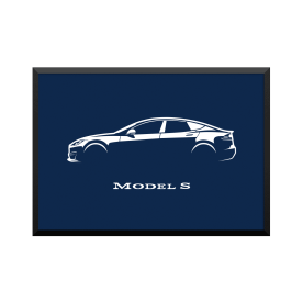 Plakat: Tesla, Model S