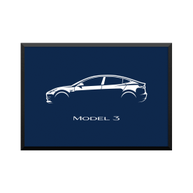 Plakat: Tesla, Model 3