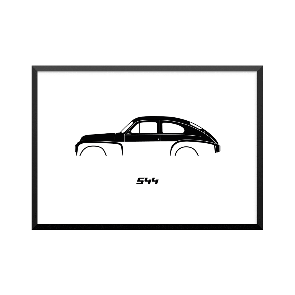 Plakat: Volvo, PV544