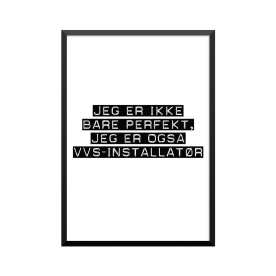 Plakat: VVS-installatør
