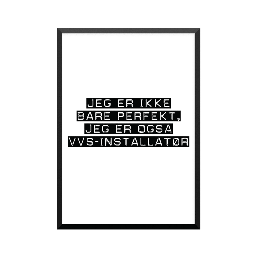 Plakat: VVS-installatør