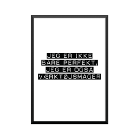 Plakat: Værktøjsmager