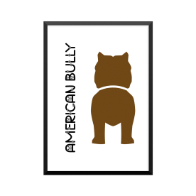 Plakat: American Bully, Dog...