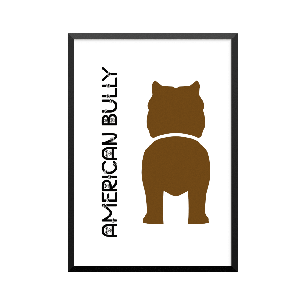Plakat: American Bully, Dog Butt