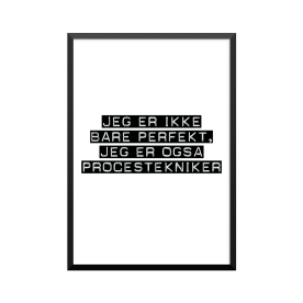 Plakat: Procestekniker