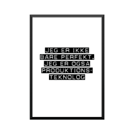 Plakat: Produktionsteknolog