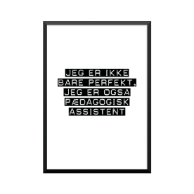Plakat: Pædagogisk assistent